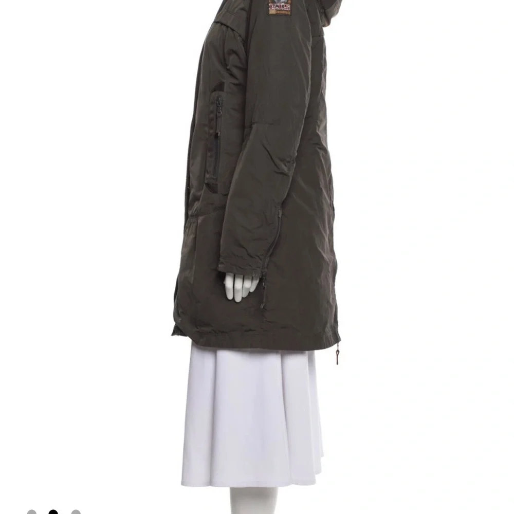 Women's Parajumpers Down Coat gray/green - Picture 2 of 4